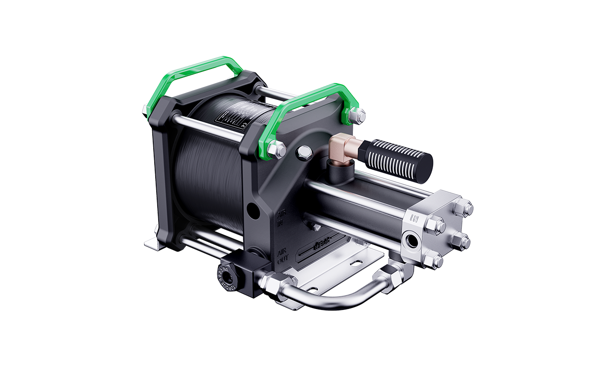 單驅(qū)單作用氣動氣體增壓器